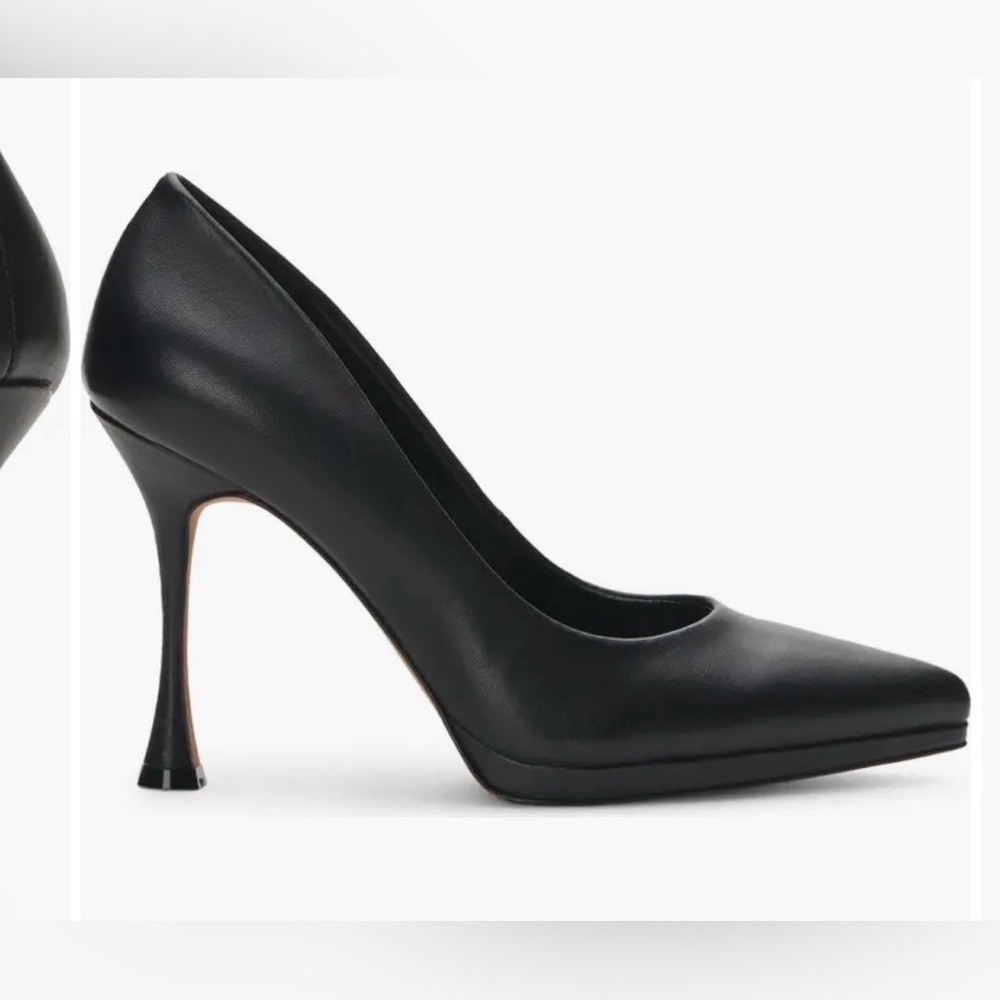 Vince Camuto Puntolis Pointed Toe Pump Black Size 7 NWOB